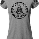 Don't Tread On Me Circle - Ladies Tee | Grit Gear Apparel