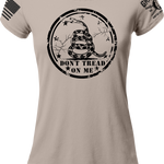 Don't Tread On Me Circle - Ladies Tee | Grit Gear Apparel