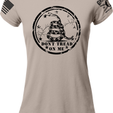 Don't Tread On Me Circle - Ladies Tee | Grit Gear Apparel