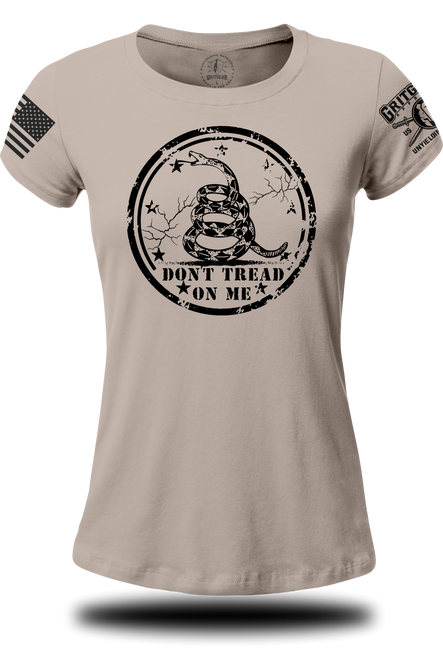 Don't Tread On Me Circle - Ladies Tee | Grit Gear Apparel