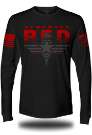 Eagle Star RED LS T-Shirt | Grit Gear Apparel ®