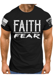 Faith over Fear T-shirt | Grit Gear Apparel