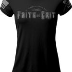 Faith and Grit Ladies T-shirt | Grit Gear Apparel ®