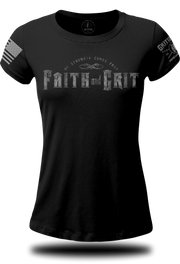 Faith and Grit Ladies T-shirt | Grit Gear Apparel ®