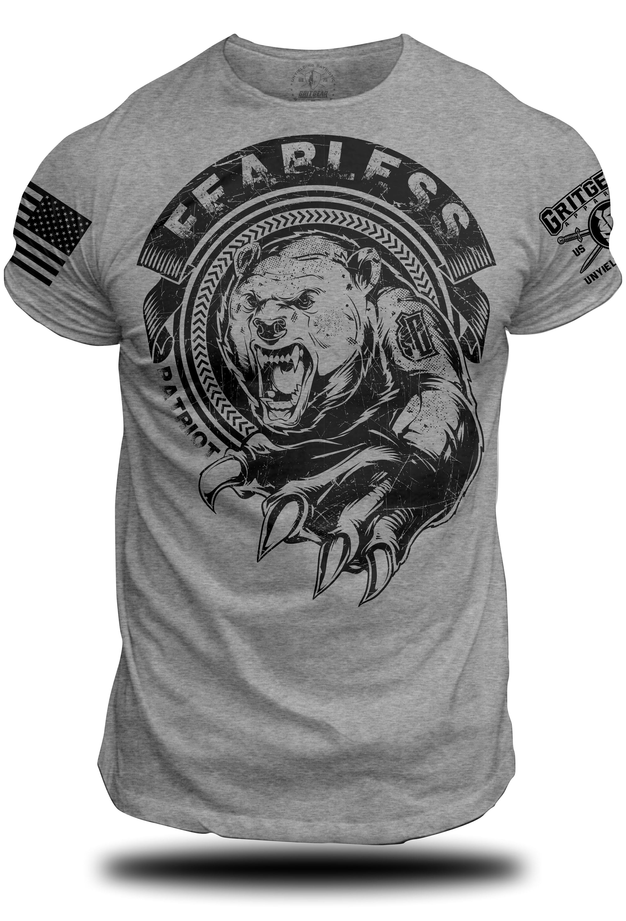 Fearless Patriot T-shirt | Grit Gear Apparel