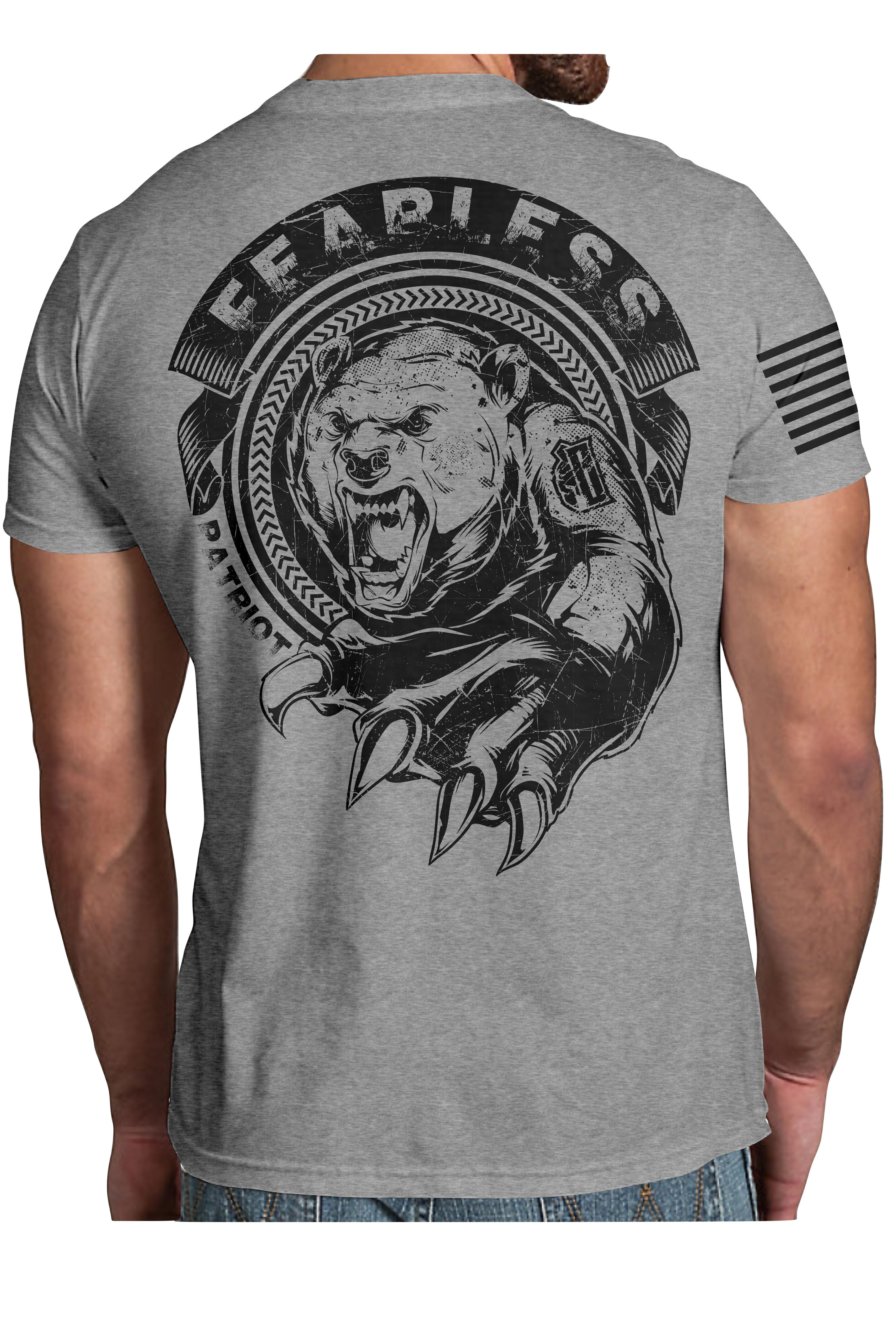 Fearless Patriot T-shirt | Grit Gear Apparel