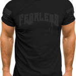 Fearless Black T-shirt | Grit Gear Apparel ®
