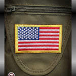 American Flag Embroidered Patch | GRITGEAR™ Apparel