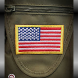 American Flag Embroidered Patch | GRITGEAR™ Apparel