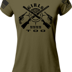 Girls Shoot Too WTee | Grit Gear Apparel