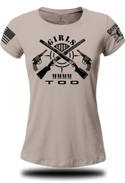 Girls Shoot Too WTee | Grit Gear Apparel