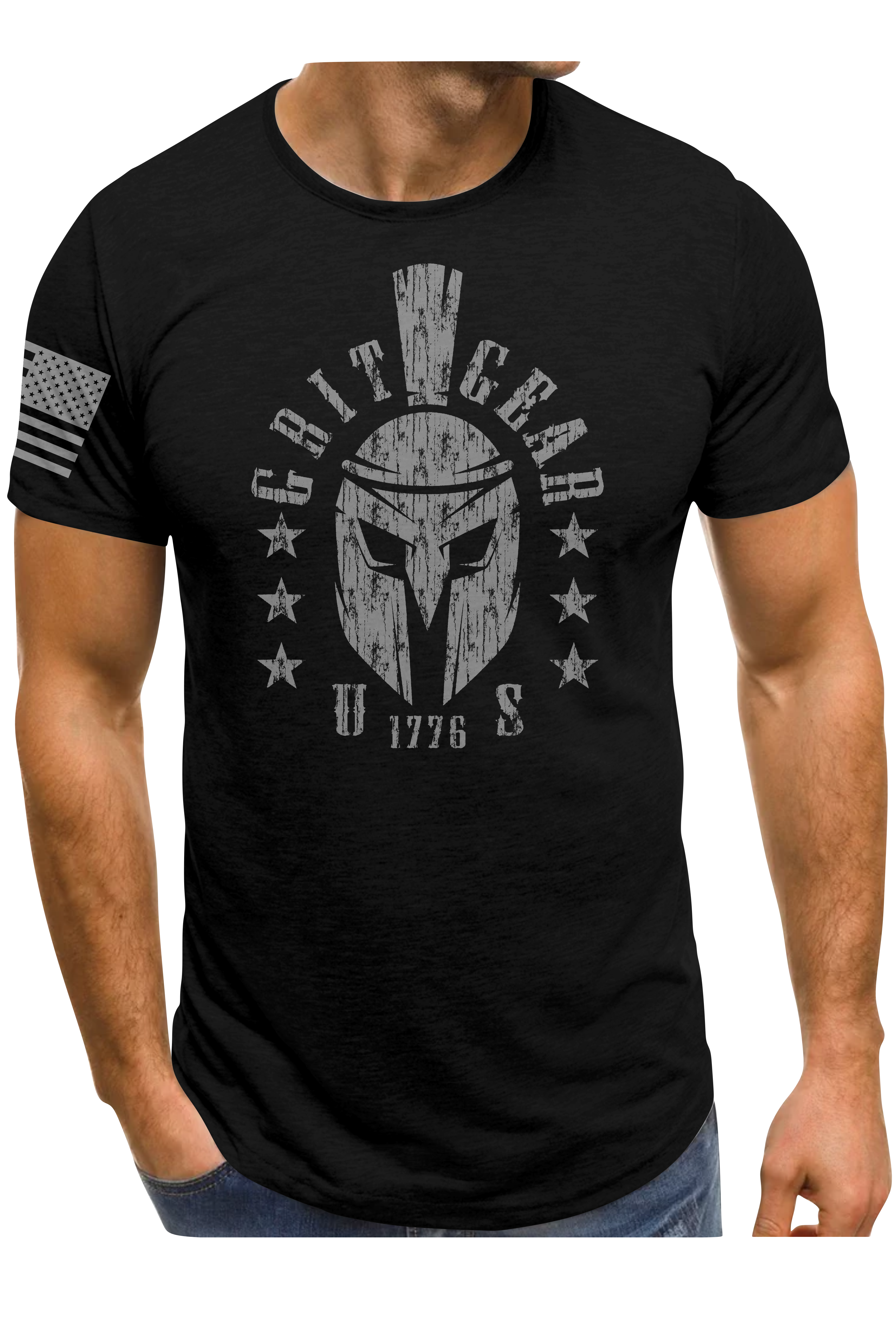 Grit Gear Spartan 1776 T-Shirt | Grit Gear Apparel®