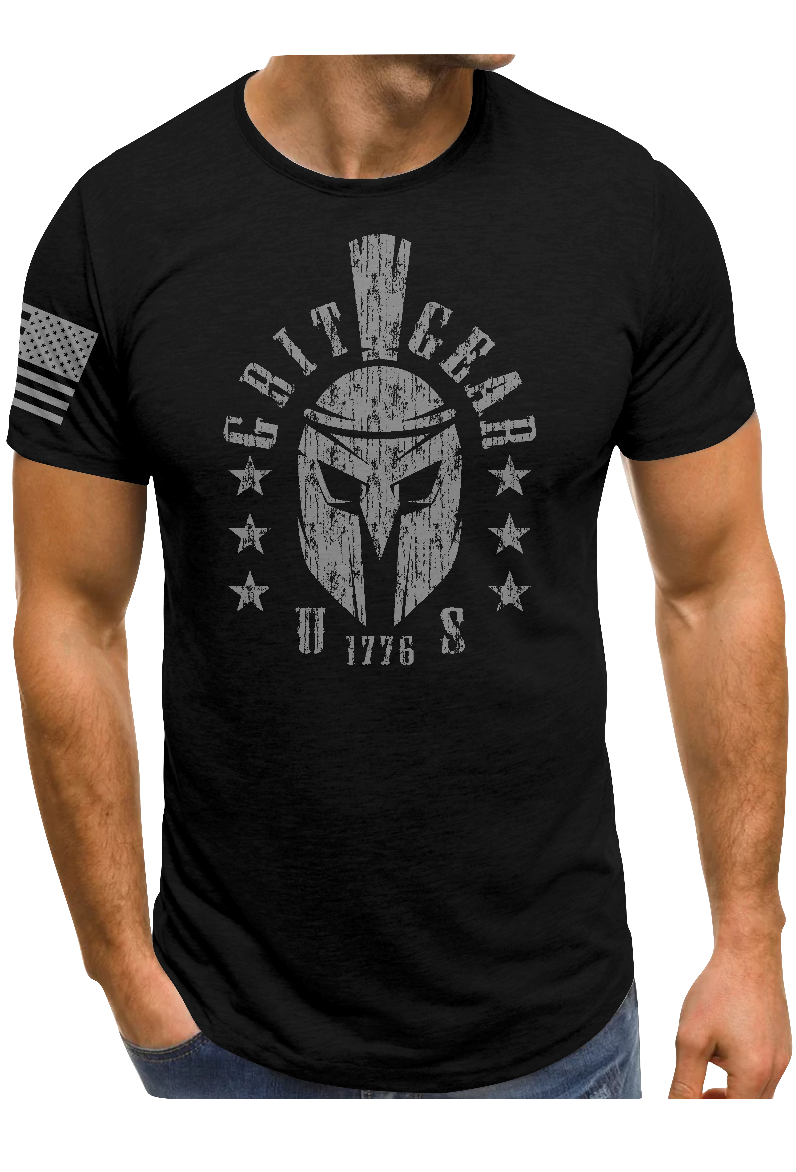 Grit Gear Spartan 1776 T-Shirt | Grit Gear Apparel®