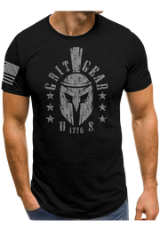 Grit Gear Spartan 1776 T-Shirt | Grit Gear Apparel®