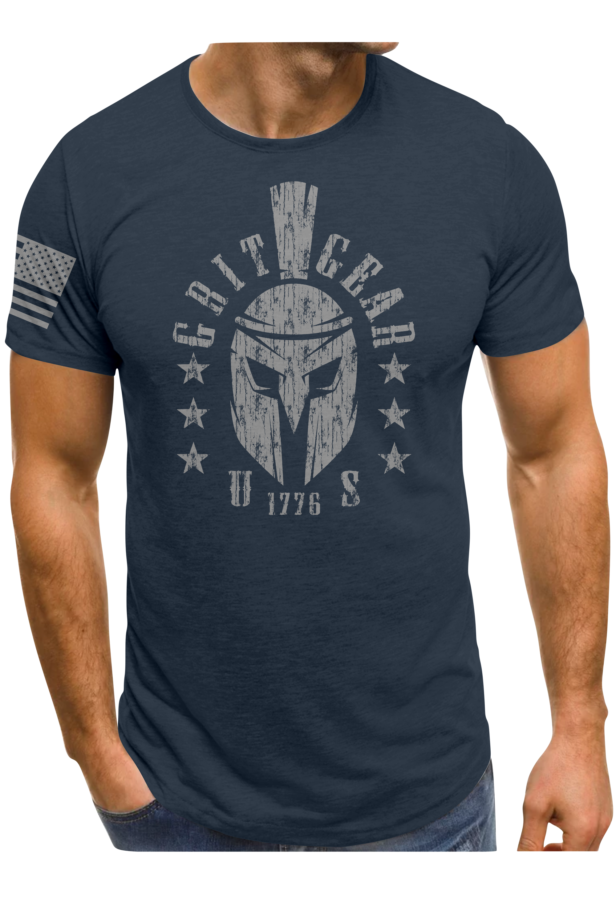 Grit Gear Spartan 1776 T-Shirt | Grit Gear Apparel®