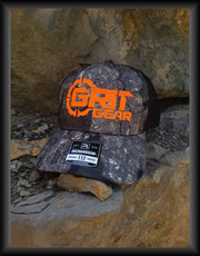 GRITGEAR Tactical Logo Snap Back Embroidered Hat | Grit Gear Apparel®