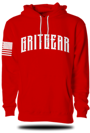 GRITGEAR Basic Red Hoodie | Grit Gear Apparel ®