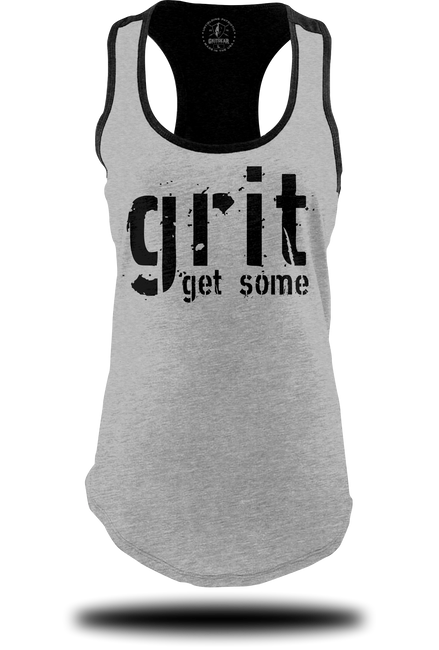 Grit Get Some Ladies Racerback Tank