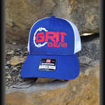 GRITGEAR Tactical Logo Snap Back Embroidered Hat | Grit Gear Apparel®