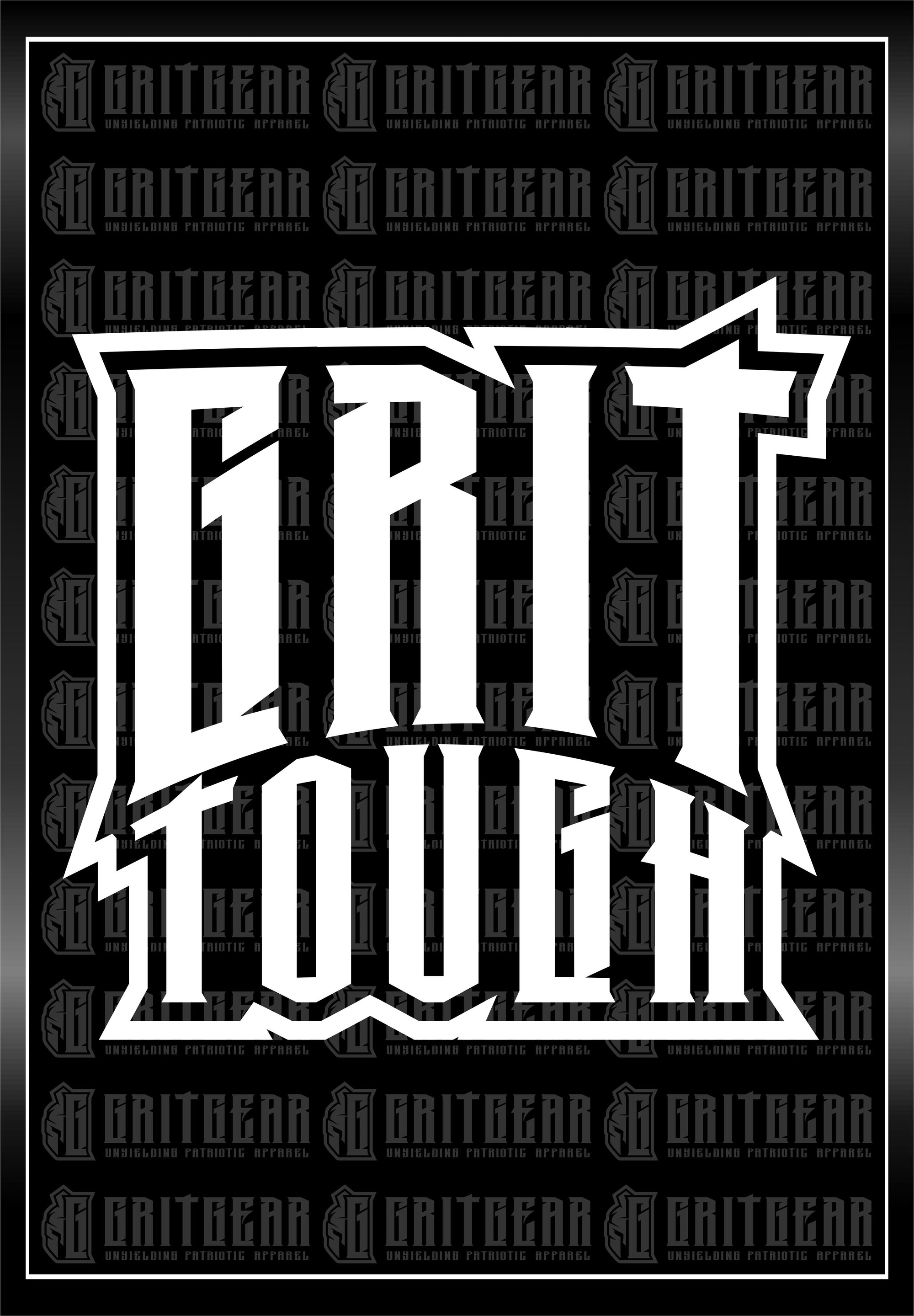 Grit Tough Vinyl Decal | Grit Gear Apparel
