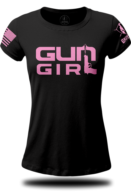 Gun Girl Ladies - T-shirt | Grit Gear Apparel