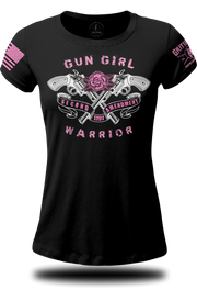 Gun Girl Warrior T-shirt | Grit Gear Apparel