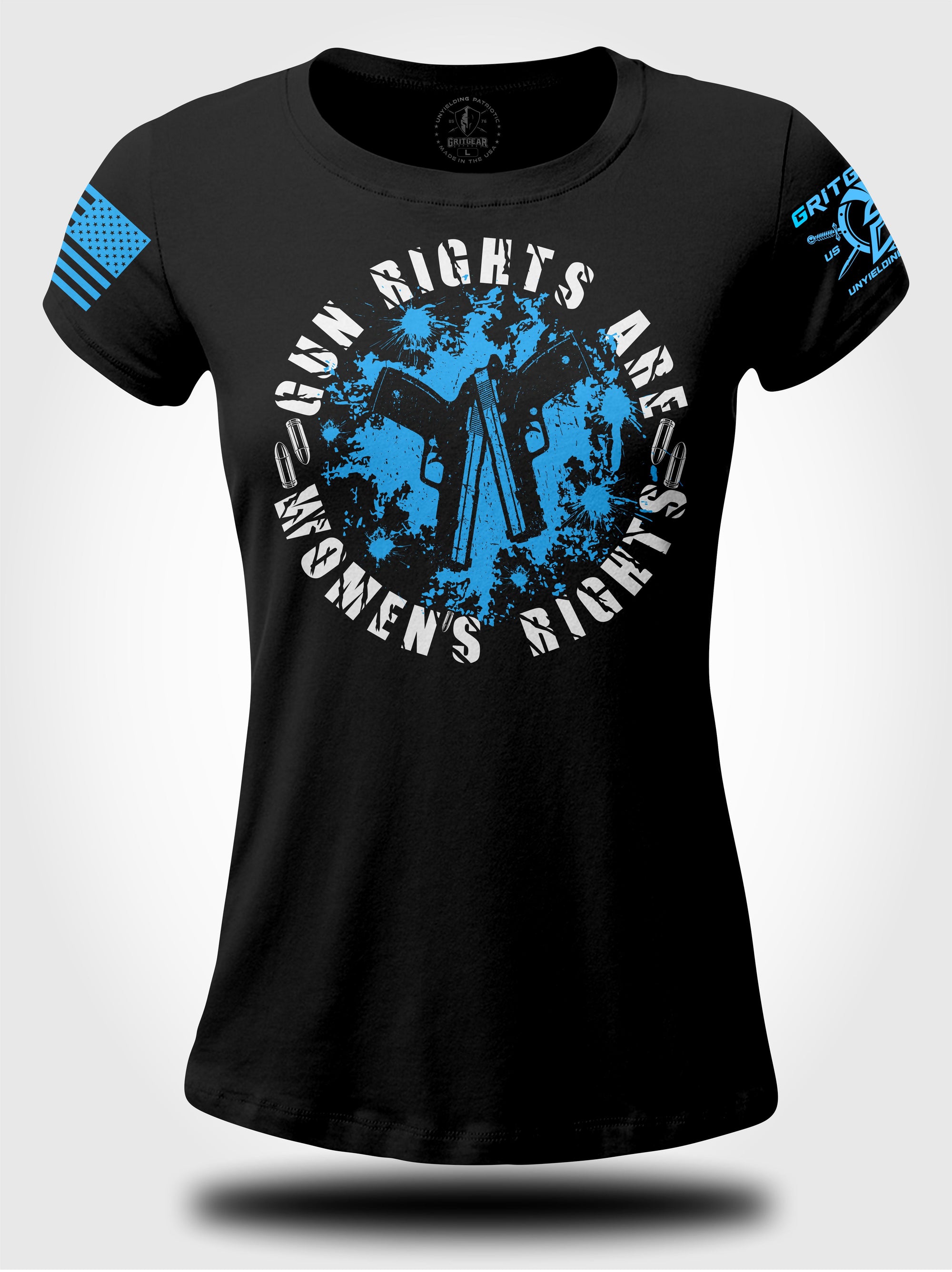 Gun Rights Are Women's Rights T-shirt | Grit Gear Apparel