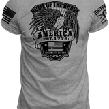 Home of the Brave Eagle Tee | Grit Gear Apparel