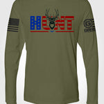 Ryan Weaver - HUNT LONG Sleeve T-shirt | GRITGEAR™ Apparel