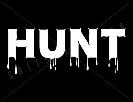 HUNT Vinyl Decal | Grit Style Gear