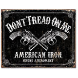 DTOM - American Iron Tin Sign