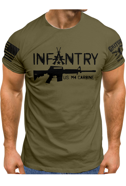 Infantry M4 Carbine - Tee | Grit Gear Apparel