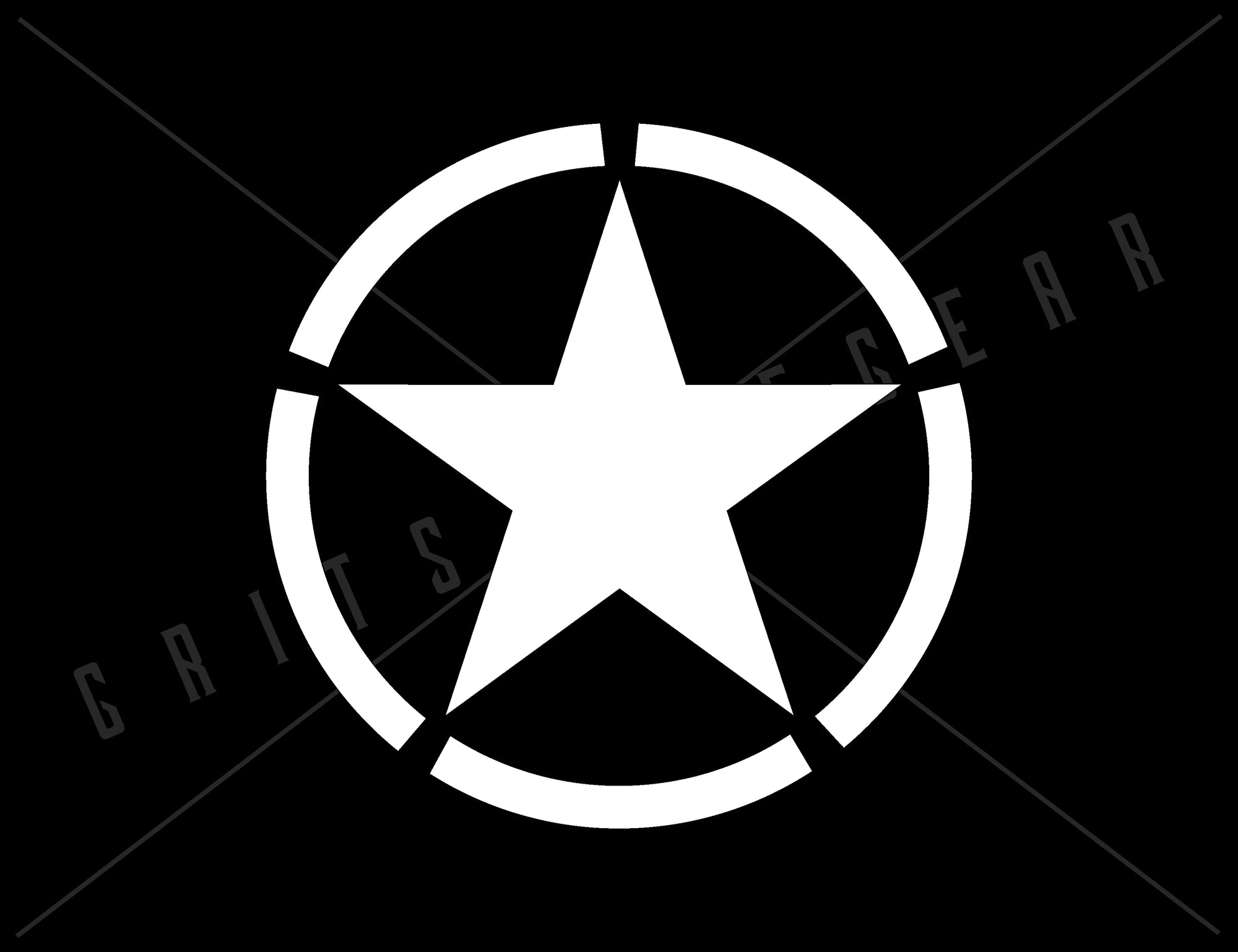 Invasion Jeep Star Vinyl Decal | Grit Style Gear