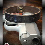 Leather Jesus Strong Bracelet Cuff | GRITGEAR Apparel