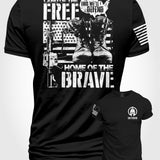 Land of the Free T-shirt | Grit Gear Apparel