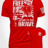 Land of the Free T-shirt | Grit Gear Apparel