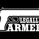 Legally Armed 2nd Amendment Vinyl Decal | Grit Style Gear