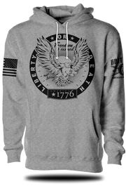 Liberty or Death Eagle Hoodie | Grit Gear Apparel ®