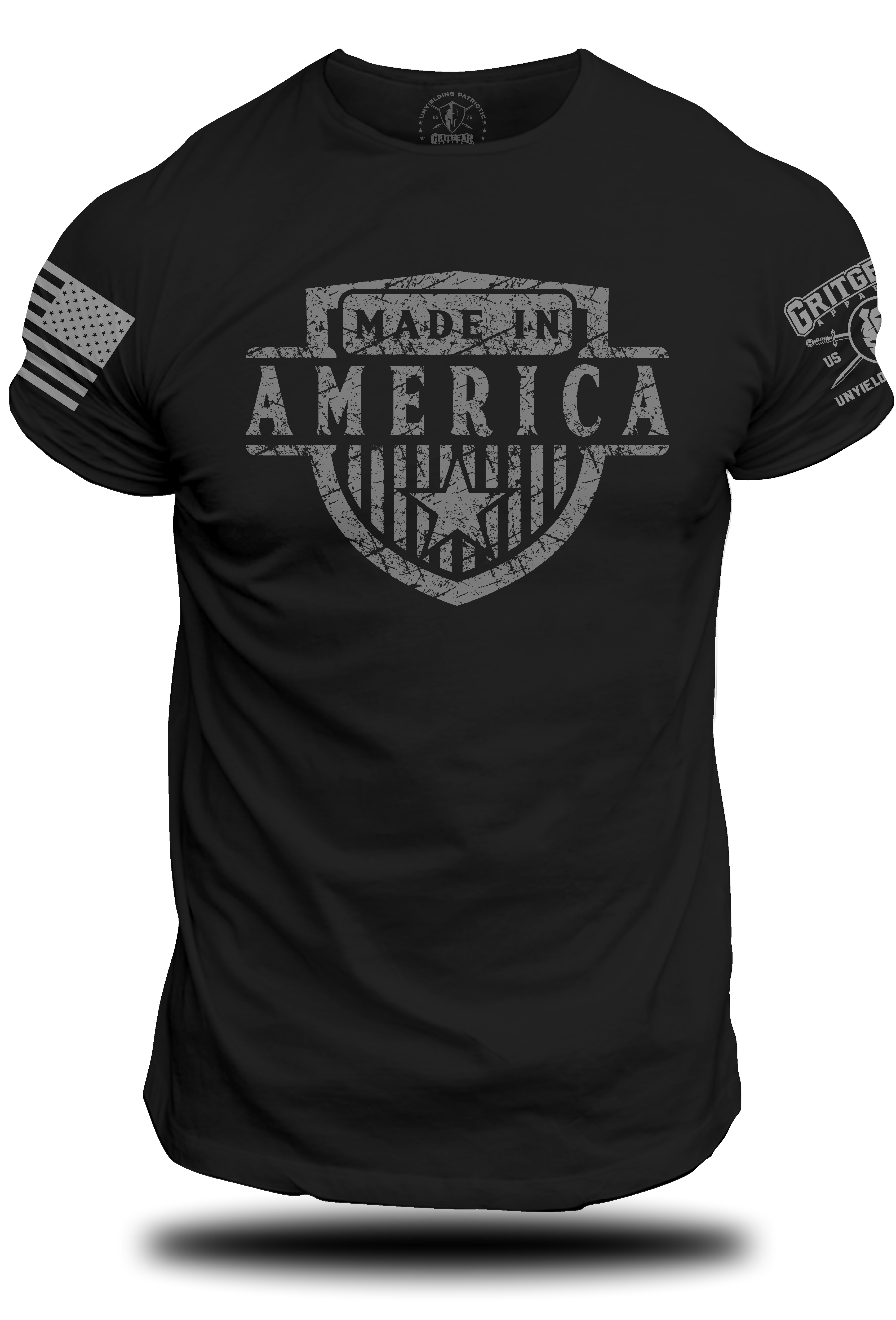 Made In America - Tee | Grit Gear Apparel