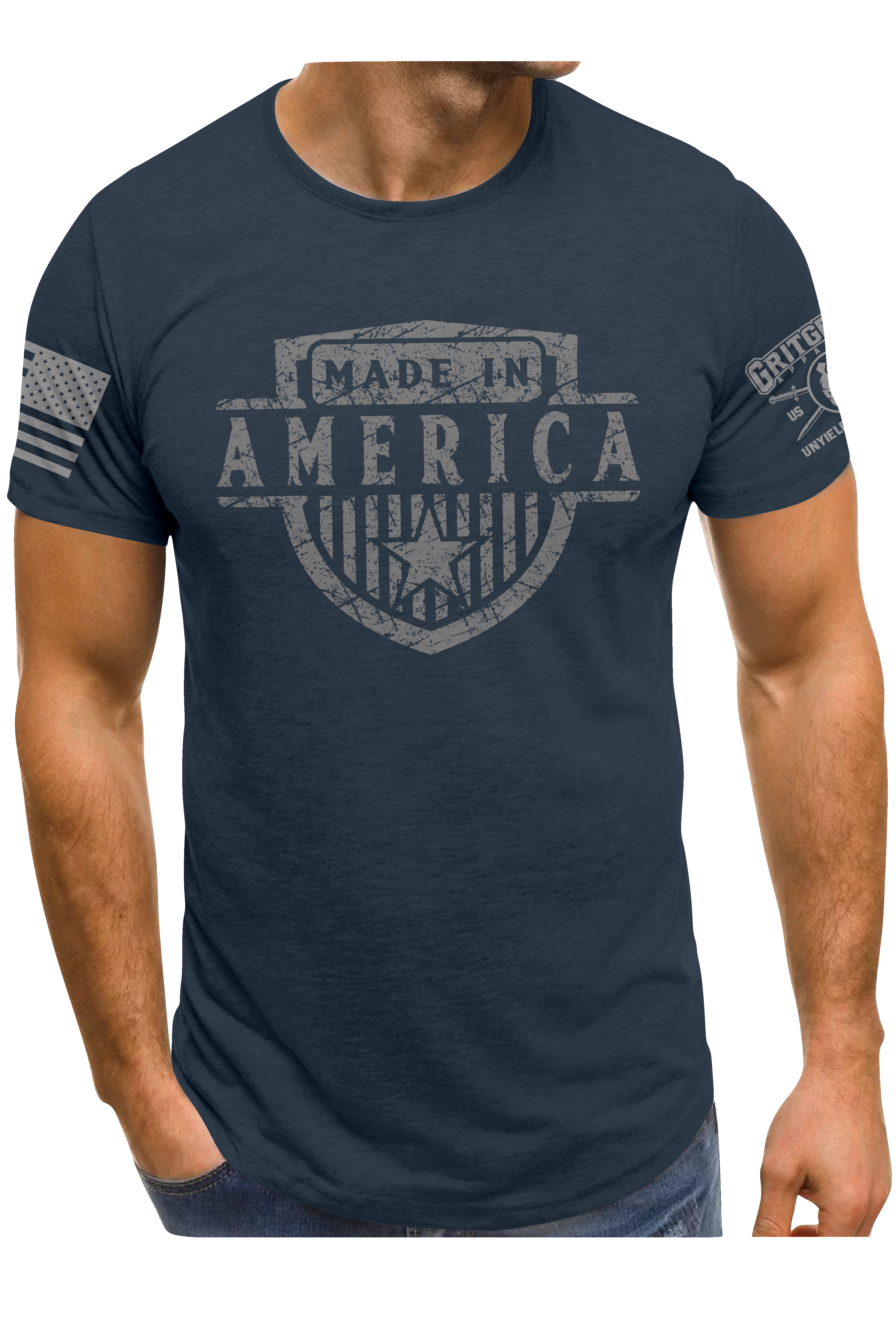 Made In America - Tee | Grit Gear Apparel
