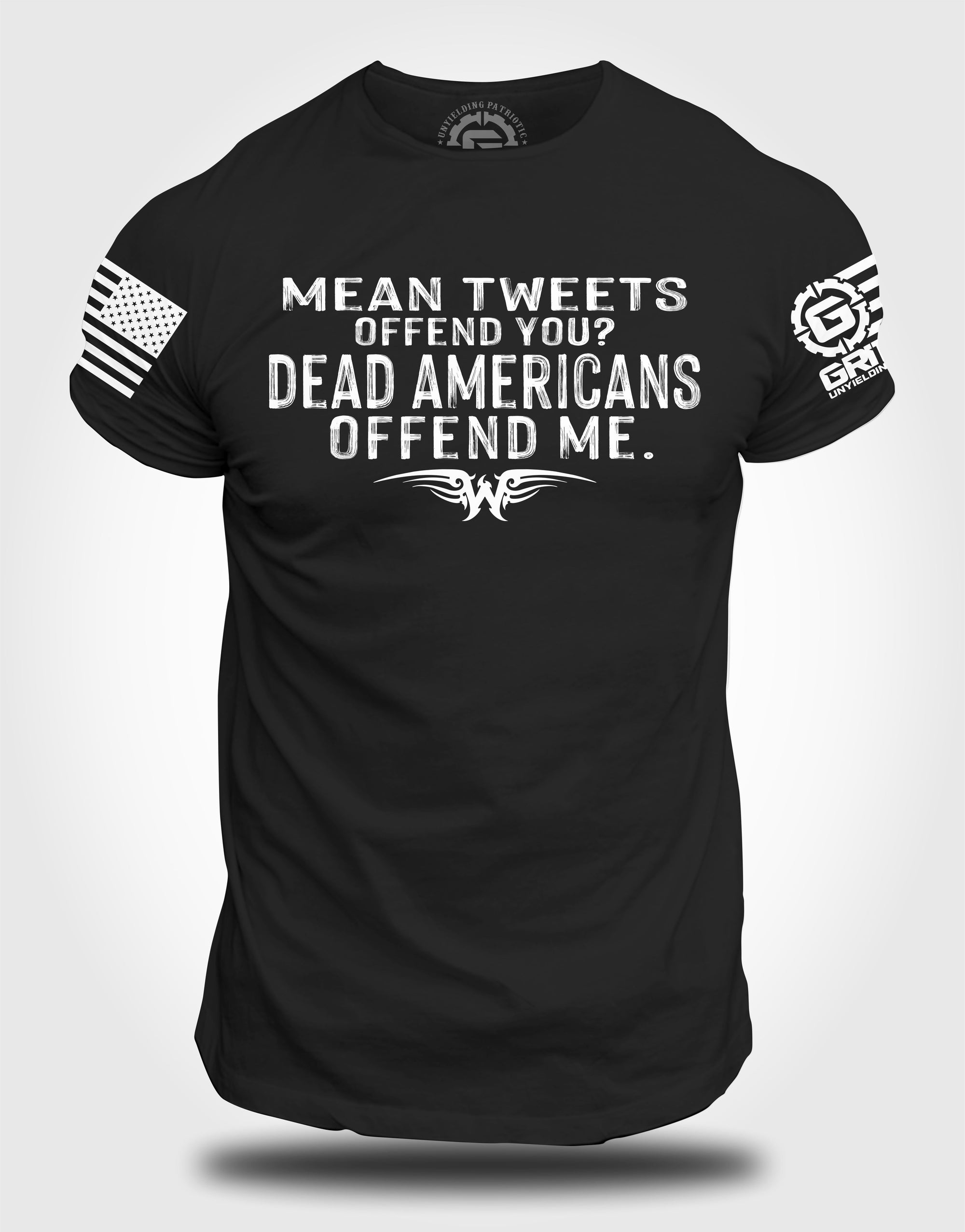 Mean Tweets, Dead Americans Ryan Weaver T-shirt | Grit Gear Apparel