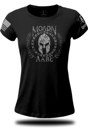 Molon Labe Helmet - Ladies Tee | Grit Gear Apparel