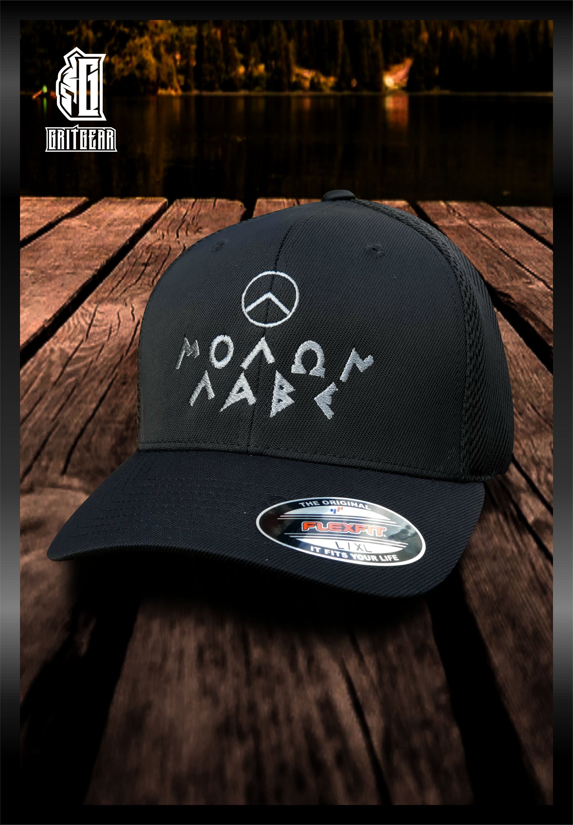 Molon Labe W/ Spartan Shield Embroidered Hat | Grit Gear Apparel®