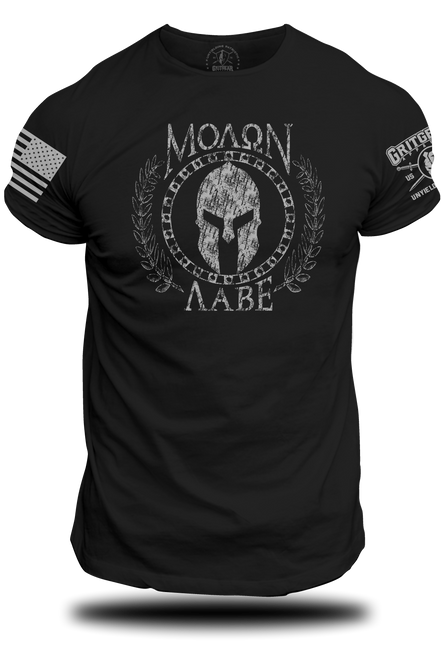 Molon Labe Helmet - Tee