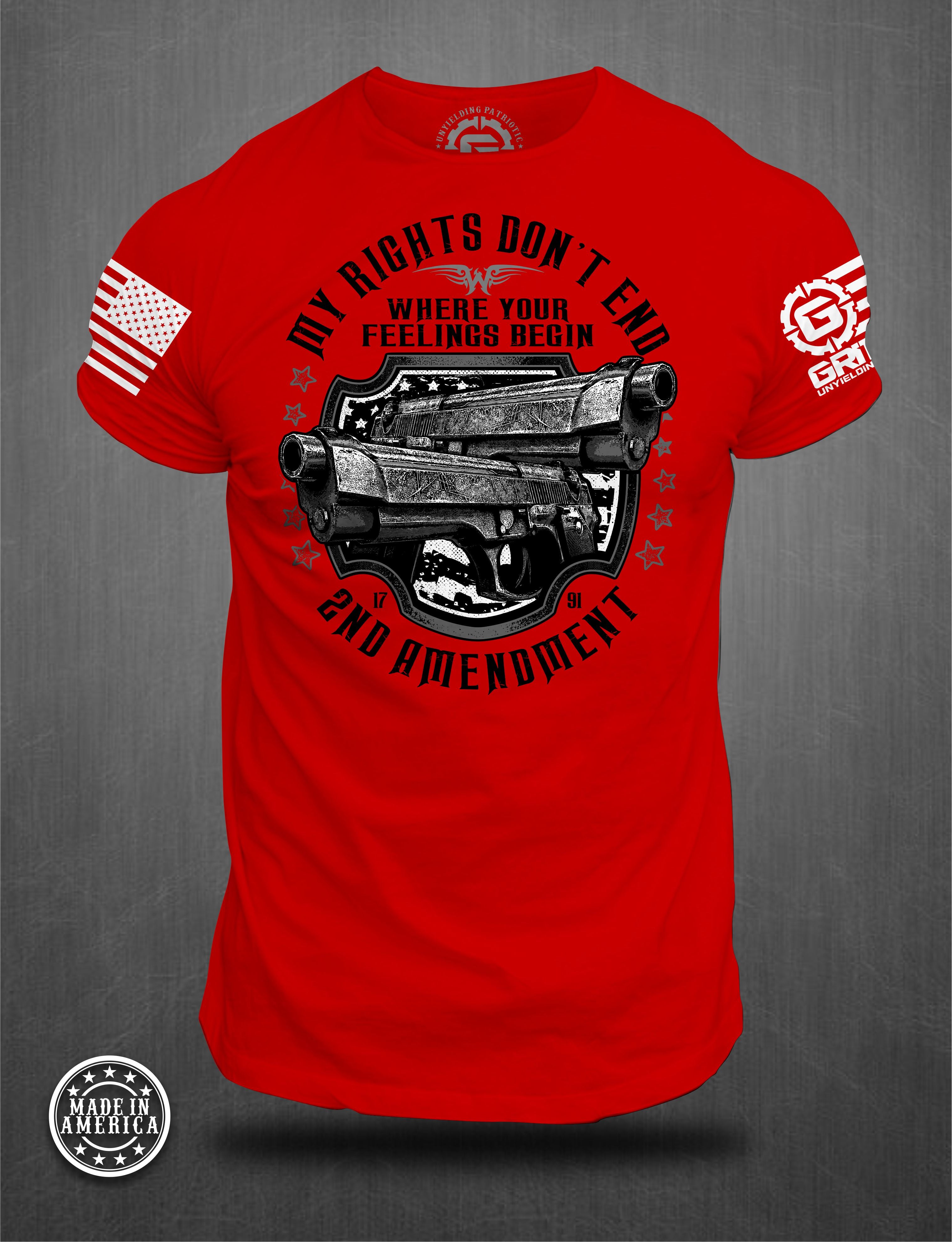 Ryan Weaver - My Rights Don't End T-shirt