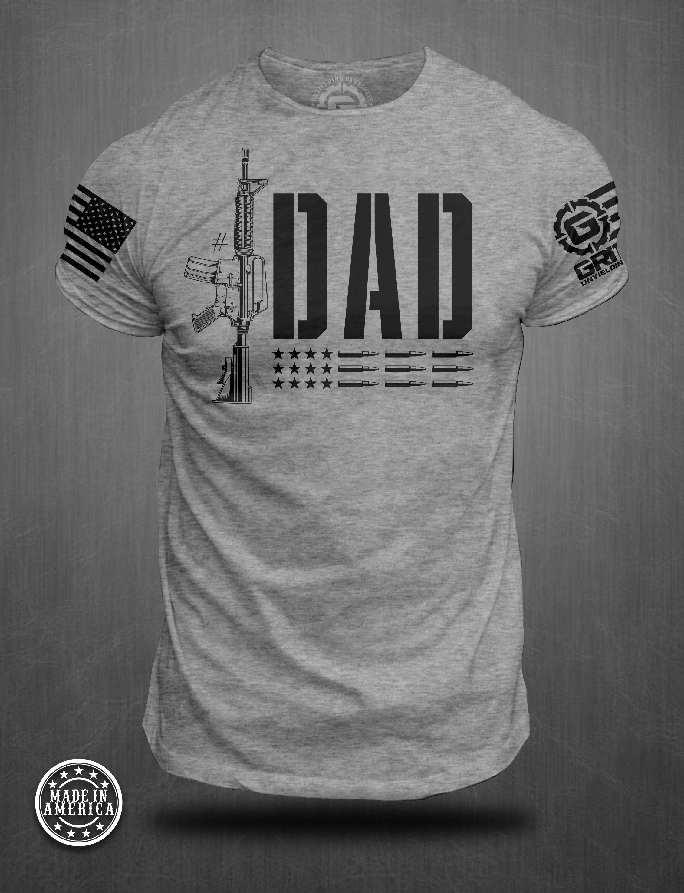 Number One DAD - Men's T-shirt | Grit Gear Apparel