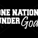One Nation Under God Vinyl Decal | Grit Style Gear