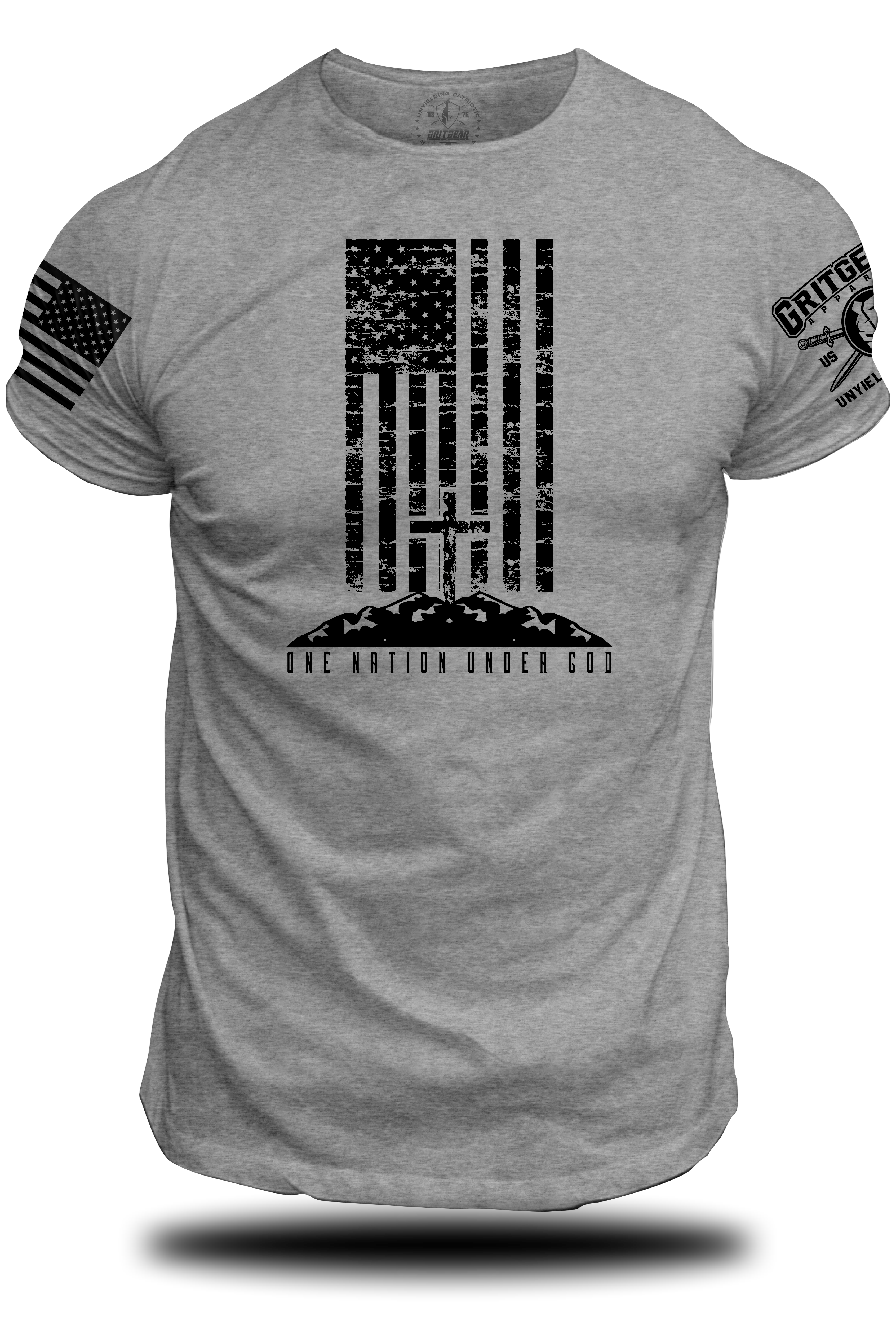 One Nation Under God - Tee | Grit Gear Apparel