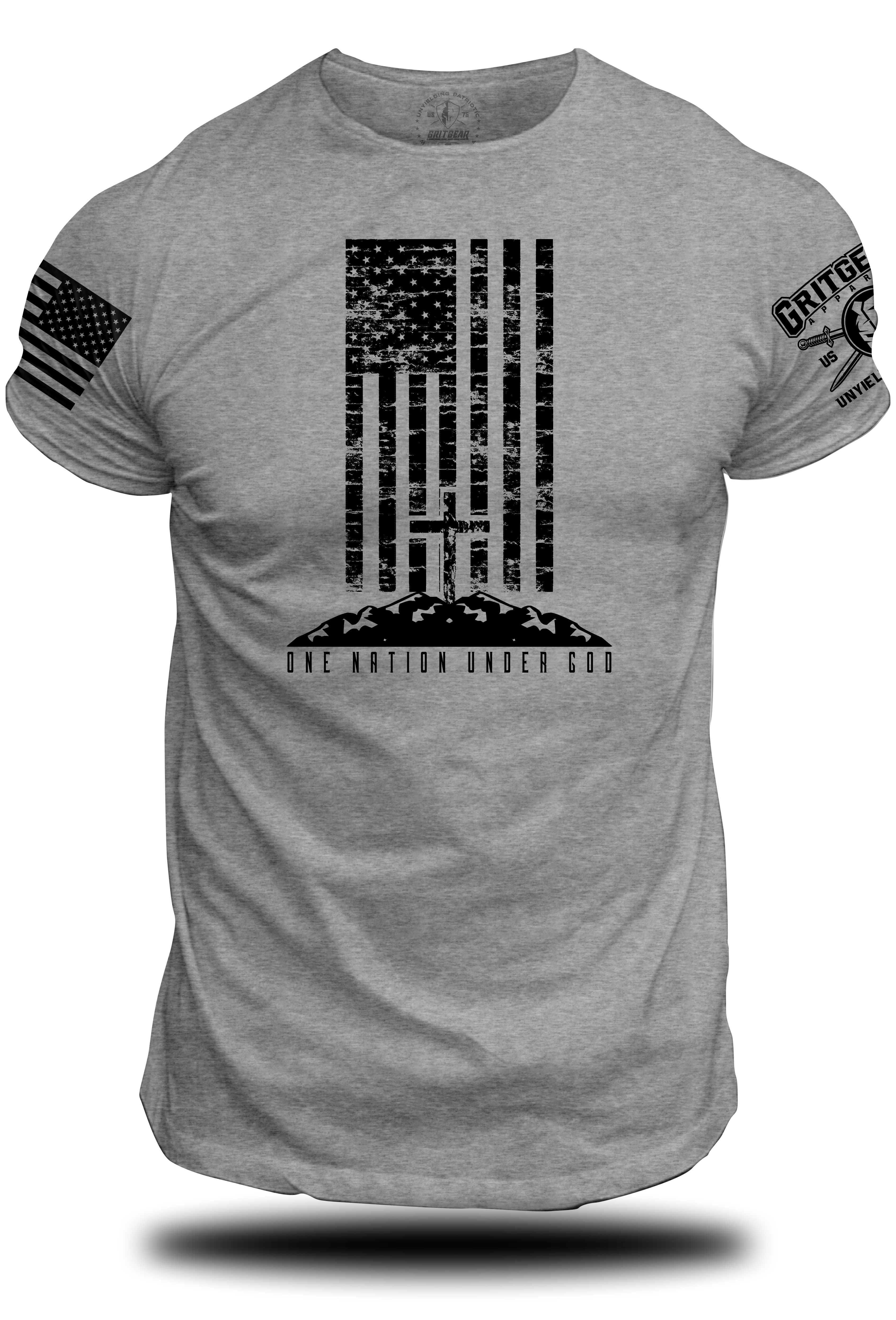 One Nation Under God - Tee | Grit Gear Apparel