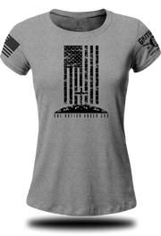 One Nation Under God - Ladies Tee | Grit Gear Apparel